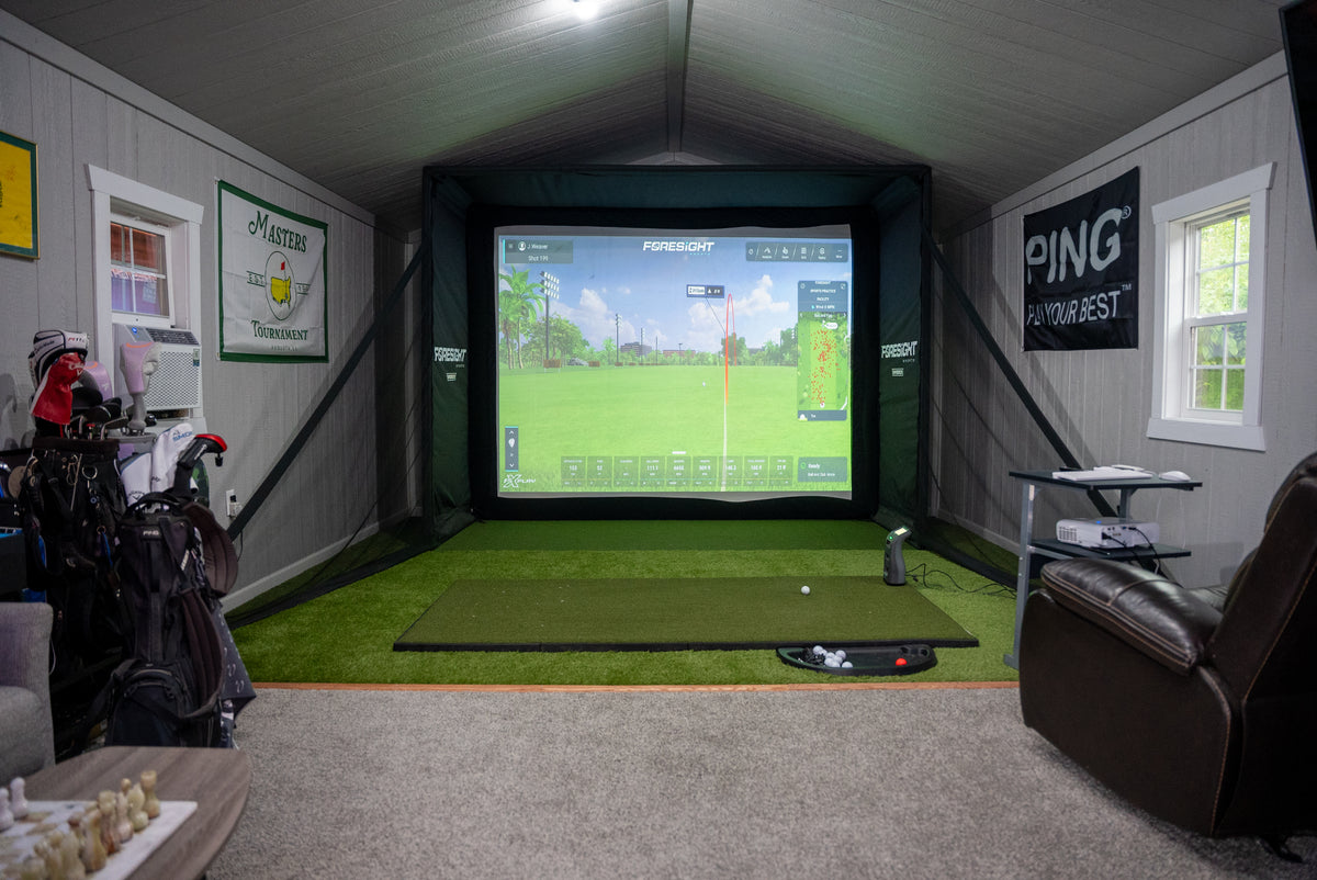 Golf Sim View Par 12'x16' Package – Backyard Golf Simulator